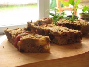 Epres-körtés süti csokidarabokkal