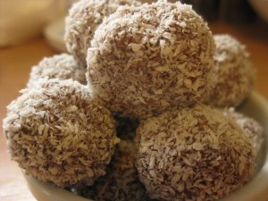 Almás-körtés golyók