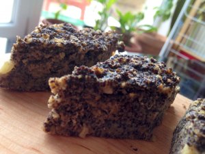 Almás-mákos sütemény