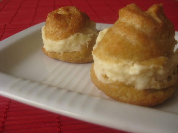 sajtkrémes fánkocska