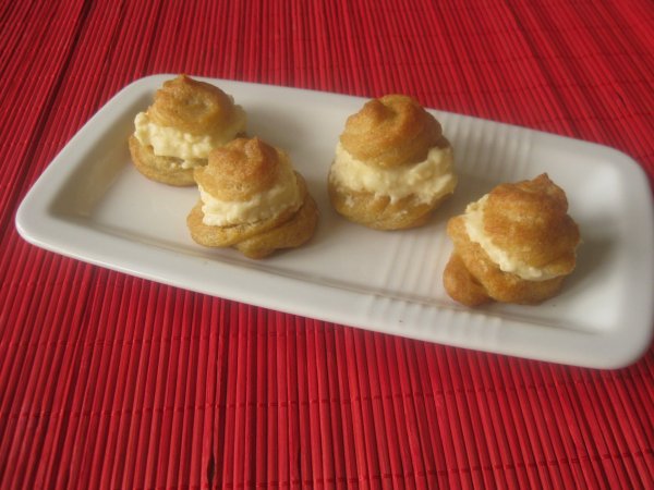 sajtkrémes fánkocska